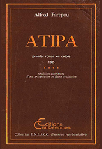 couverture de l'édition 1980 d'Atipa, par Alfred Parépou