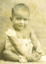 Jacques Roumain, bébé